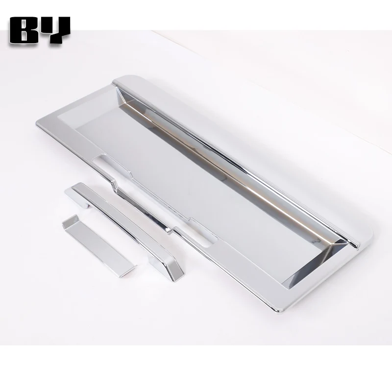 

For 2003-2009 Hummer H2 Rear License Plate Panel Frame Decorative Cover Car Accessories