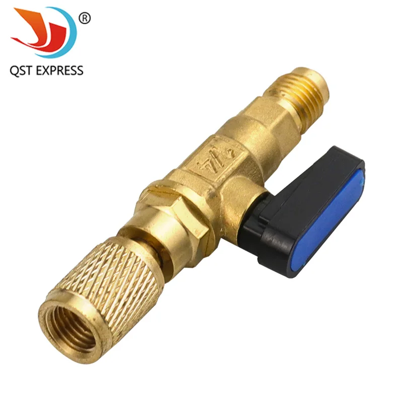 Air Conditioner Refrigerator Liquid and Fluorine Safety Valve R22 Ball Valve Switch Antifreeze Manual Fluorine Maintenance Tool