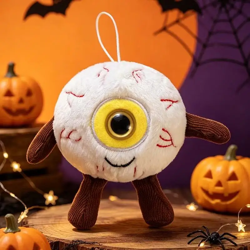 The latest Halloween little devil eye doll Kawaii plush toy cartoon cartoon cute and perfect gift for holiday atmosphere