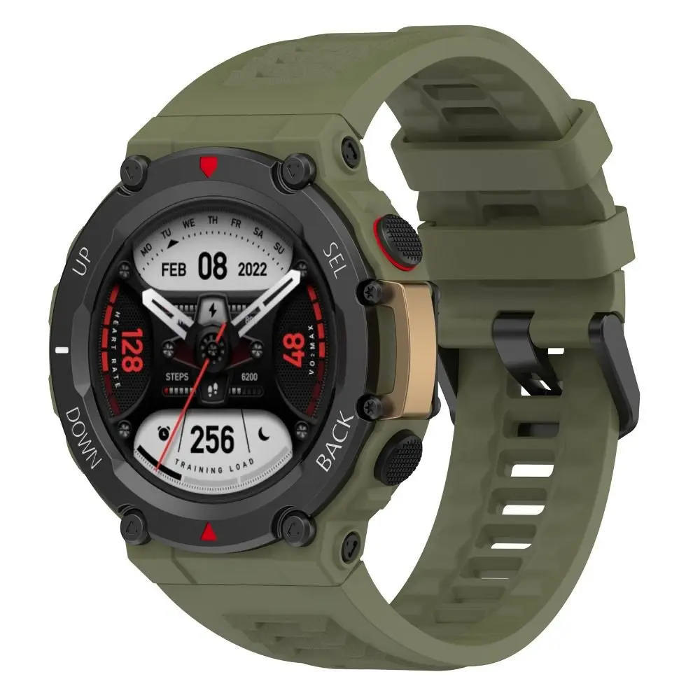 Accessori Bracciale Cinturino di ricambio Cinturino per orologio in silicone per Amazfit T-Rex 2