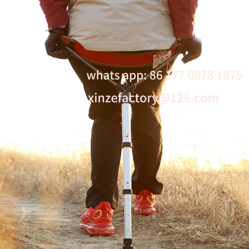 

Customizable Outdoor Furniture Fishing Chair Adjustable Telescopic Stool Portable Folding Beach Chair Multifunctional Camping