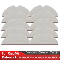 Mopping Pads For XiaoMi Roborock S5 Max S6 Pure S6 MaxV S5 S51 S50 S55 Robot Vacuum Cleaner Mop Cloth Xiaowa E25 E35 Rags Cloth