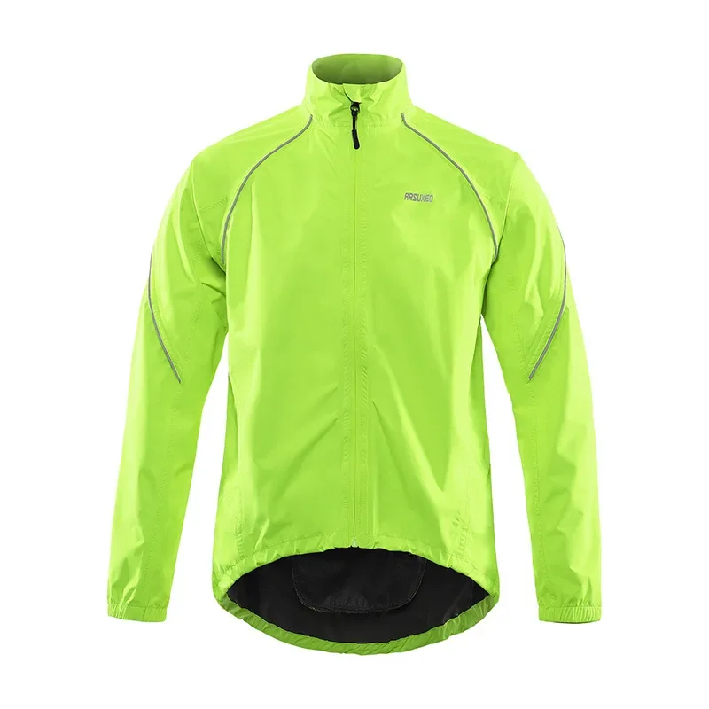 

Outdoor sports bike riding suit jacket men's windproof and rainproof sun-proof jacket warm trench coat solid color reflective