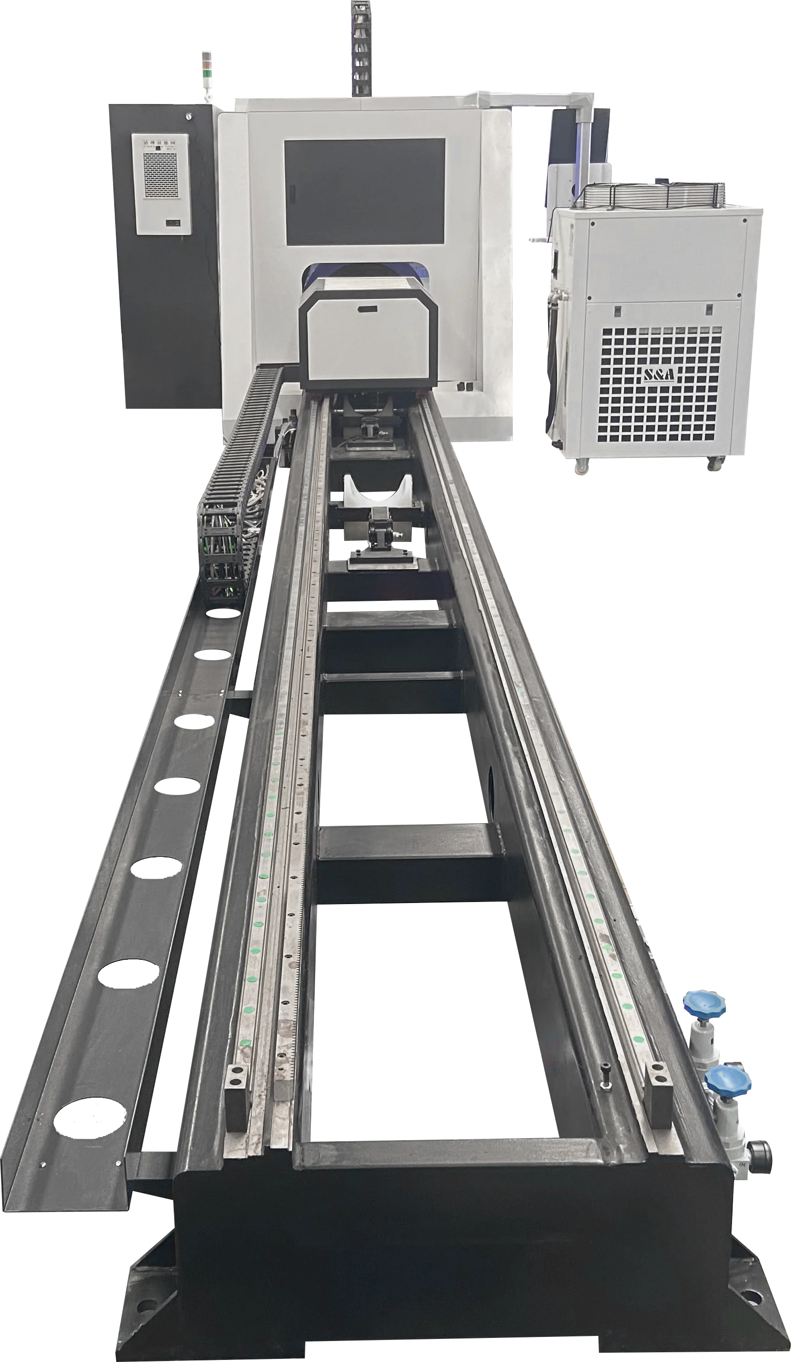 Machine de découpe de tuyaux en métal, personnalisation en usine, laser à fibre CNC, prix de la machine de découpe de tubes en métal, 6m, 12m