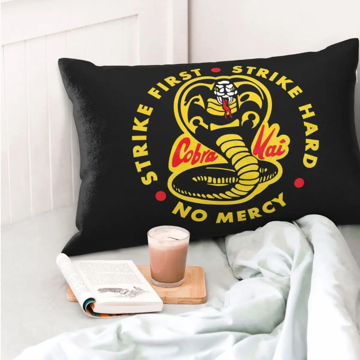 

Cobra Kai Pillow Cases Lightweight Super Soft Easy Care Microfiber Pillowcases, Gifts for Women Men - 2-Pack