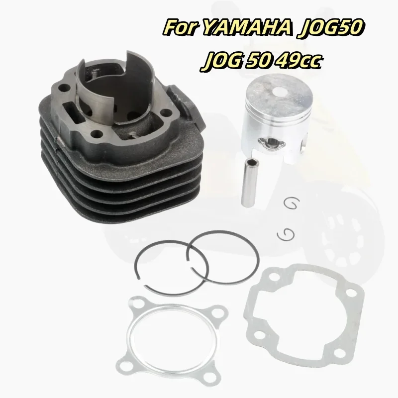 40mm Motorcycle Cylinder Piston Ring Gasket Top End Kit for YAMAHA JOG50 JOG 50 49cc 2 Stroke Minarelli 1PE40QMB 3KJ Spare Parts