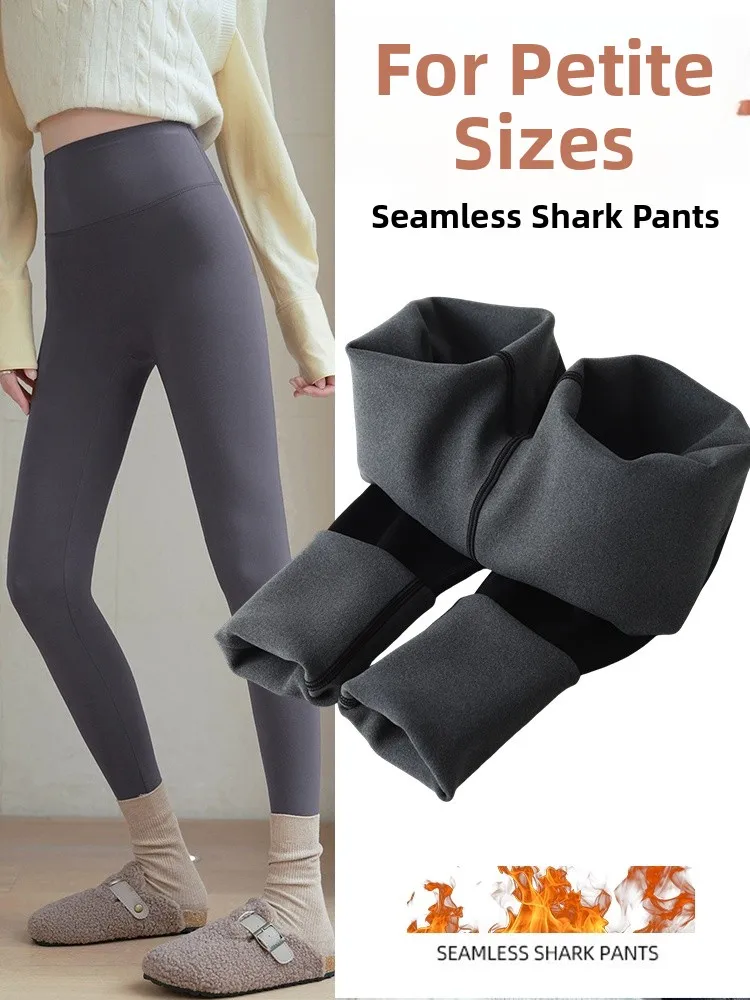 

Женские зимние теплые брюки для йоги с высокой талией, утепленные флисом, из материала Arkskin