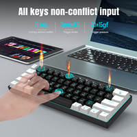 New RGB Mechanical Keyboard 61-key Gaming Keyboard High-quality Blue Switches Durable and Compact Design Various Lighting Modes