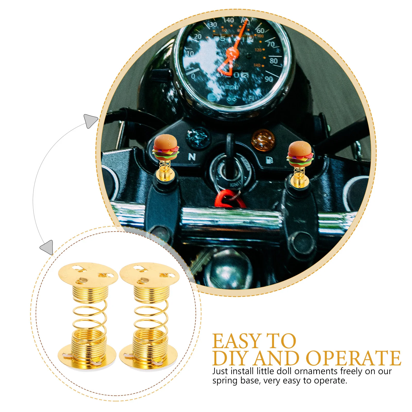 ฐานติดตั้งแบบยืดหดได้ 12 ชิ้น สำหรับตุ๊กตาแมวกวัก ติดตั้งบนคอนโซลรถยนต์ ฐานตุ๊กตาส่ายหัว