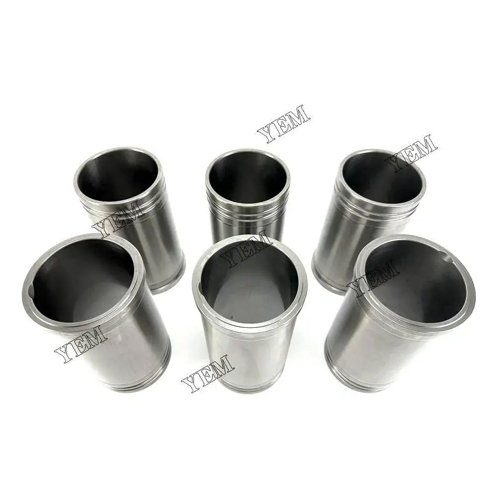 

6PCS New Cylinder Liner For Mitsubishi 6DS7 Engine parts