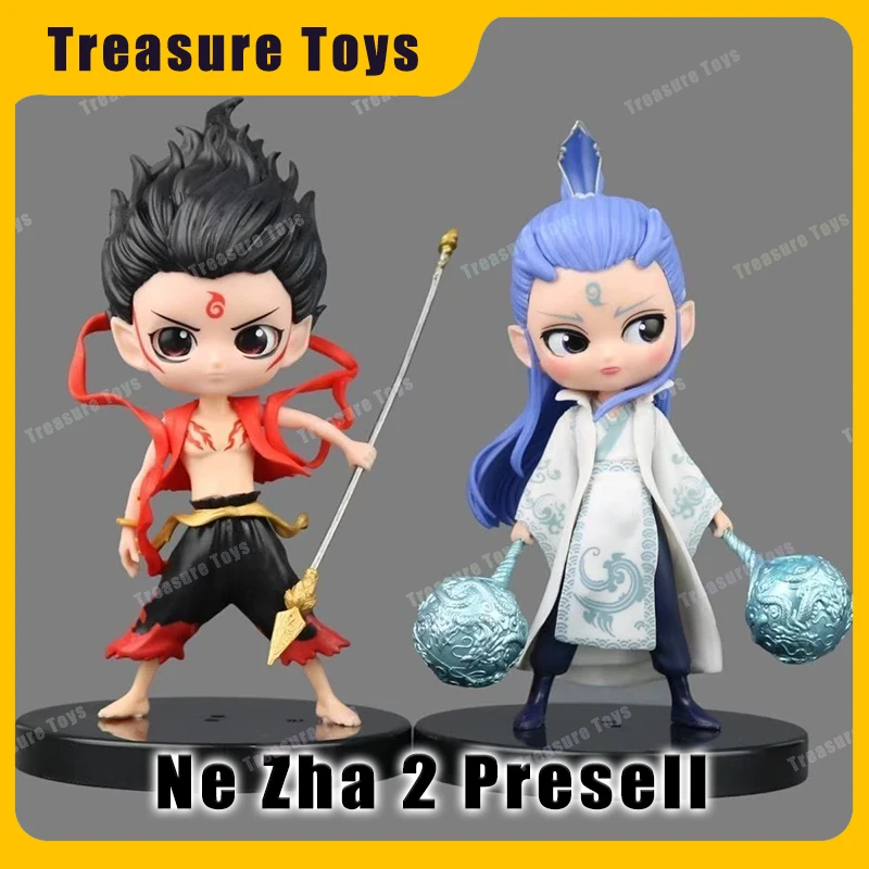 Ne Zha 2 Nezha Aobing อะนิเมะรูปตุ๊กตารูปปั้นโต๊ะเครื่องประดับตกแต่งรถที่กําหนดเองของเล่นของขวัญ Presell