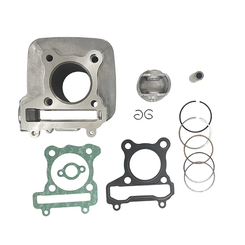 Motorcycle Engine Cylinder Kit for TVS Super XL100 U162 100CC with Piston and Piston Ring Replacement Parts 51mm