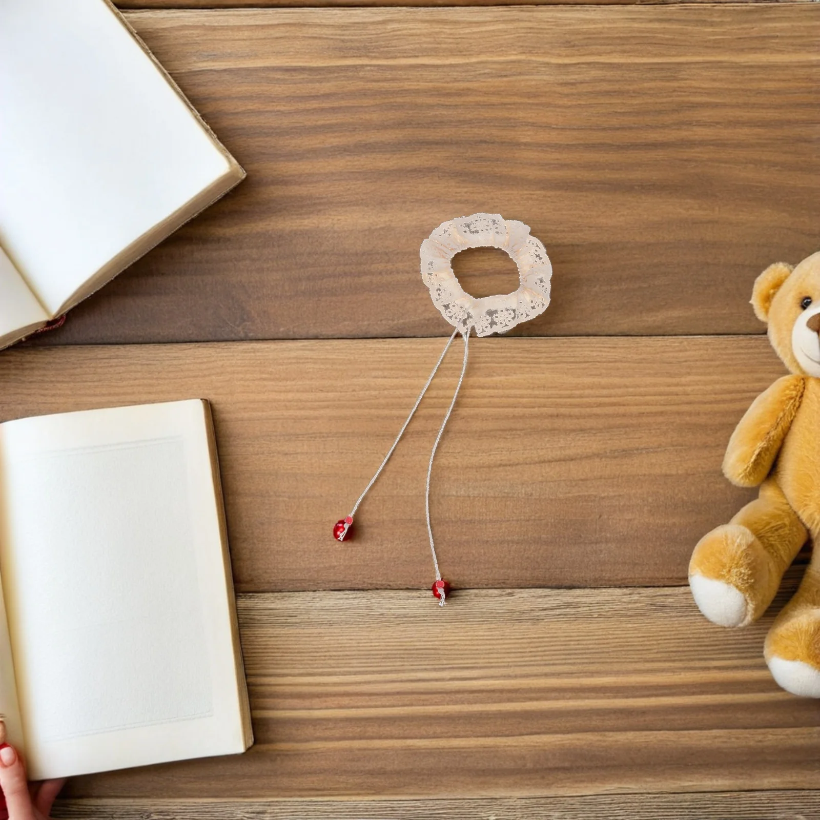 4 pçs mini coleiras de renda vintage colar falso para 10-17cm vestir-se exibição diy traje suprimentos decorativo pequeno colar artesanato