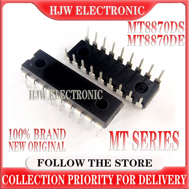 10PCS MT8870DE MT8870CE DIP18 MT8870 DIP 8870DE DIP-18 MT8870DS SOP-18 new and original IC