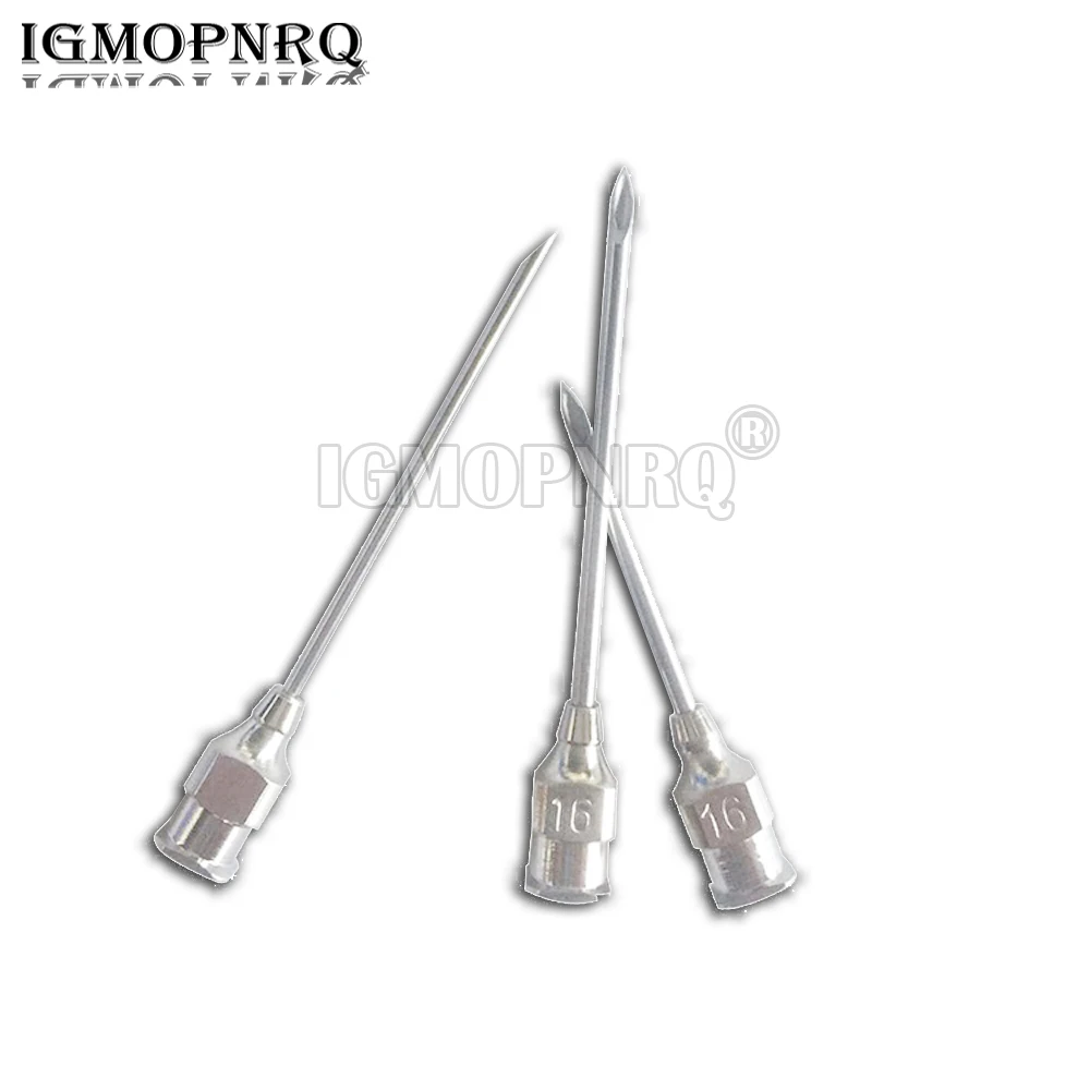 10PCS 5x20.5 5*20.5MM Syringe Stainless Steel Needle Veterinary Needle Dispensing Needle 5.5x24 6x35 6.5x29 7x36 18X33 20X38