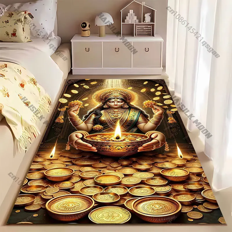 Wealth prosperity divinity spiritual abundance carpet Yoga living room room decor children's crawling mat doormat area rug