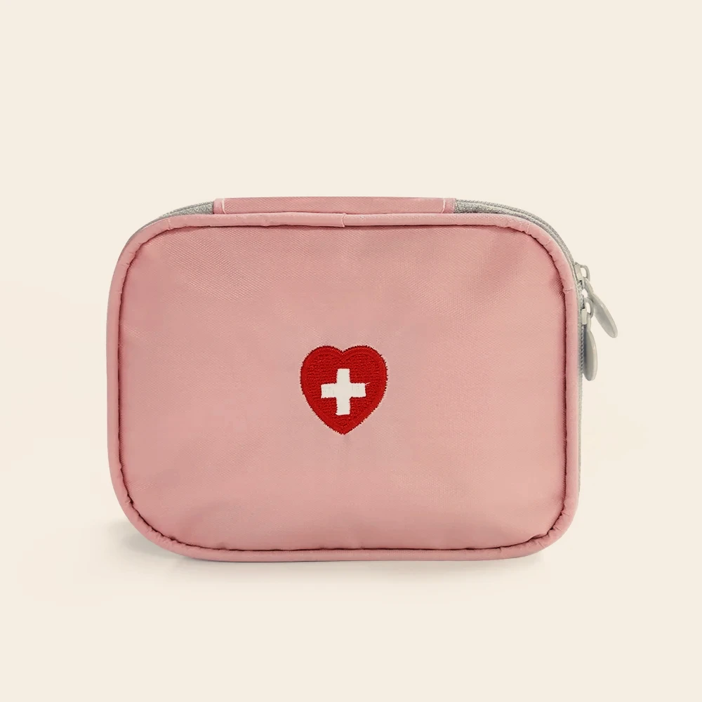 

Empty Mini Household First Aid Kit Bag Travel Portable Medicine Package Emergency Kit Bags Medicine Storage Bag Small Organizer