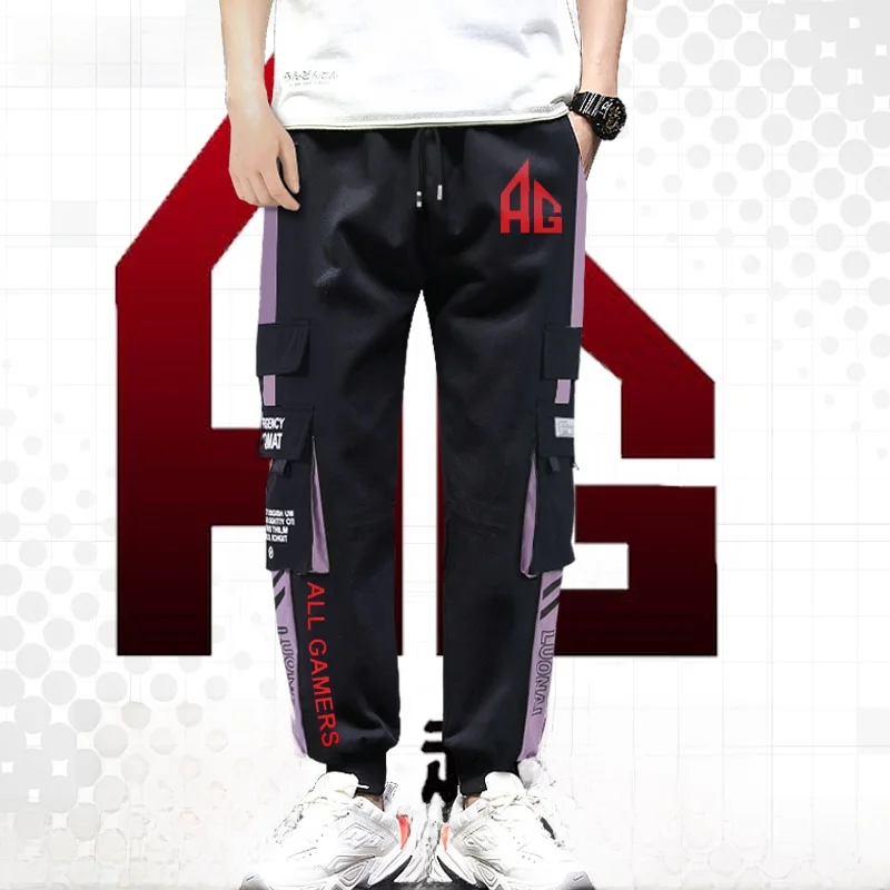 

AG Super Play T orm Casual Workwear Pants Youthful Energy Sle Long Trousers for Men And Women in Their Teens