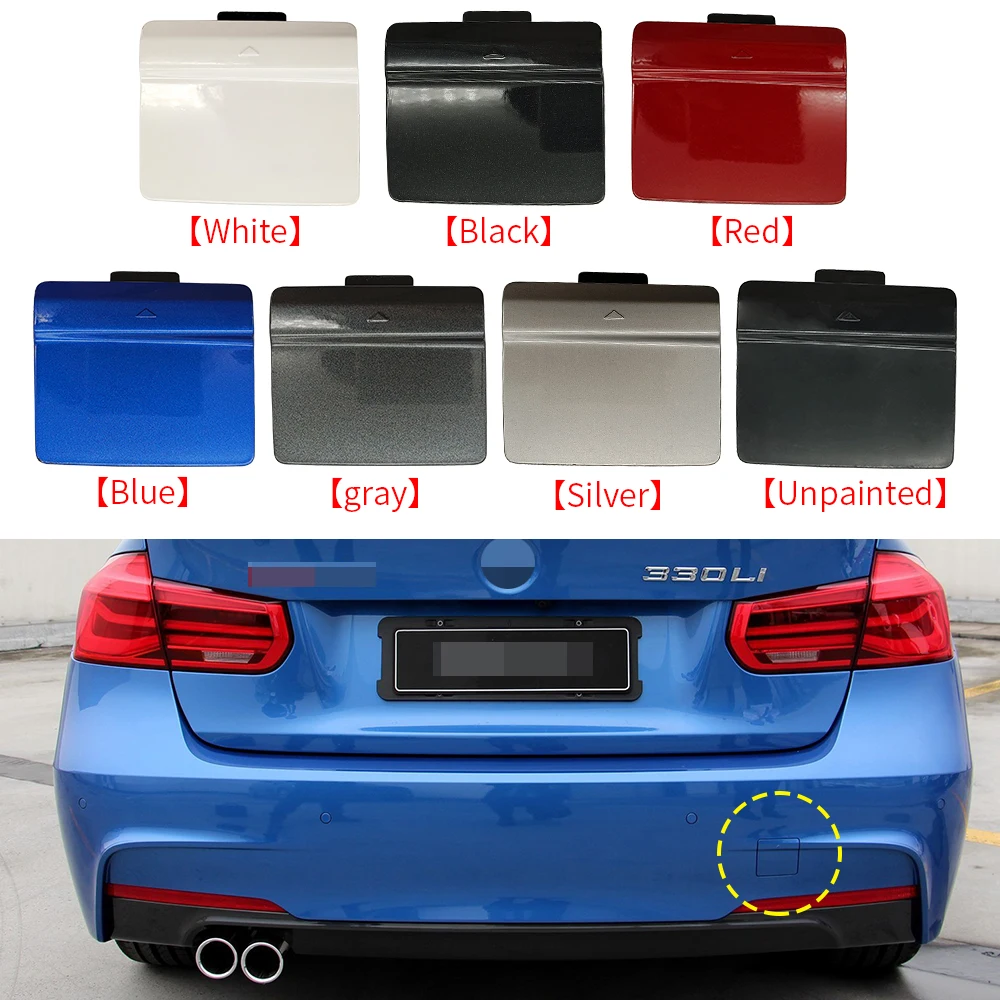 For BMW F31 M Sport Car Rear Bumper Tow Hook Cover Cap For BMW 3 Series Touring Wagon 320 325 328 330 340i 51128056616