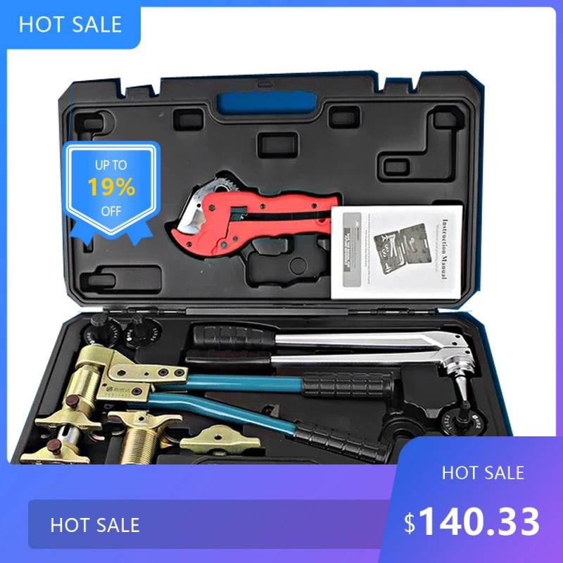 0728 NEU PEX-1632 Rohrspannwerkzeuge Crimpwerkzeuge für Rehau-System für Wasser-/Flex- und Stabilbeschläge.