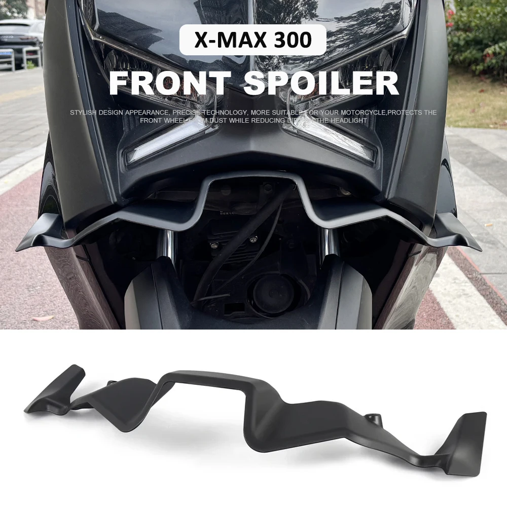 

Fairing Spoile Motorcycle Front Wheel X-MAX 300 Fender Beak Nose Cone Extension Extender Cowl Spoiler Cover For Yamaha X-MAX300
