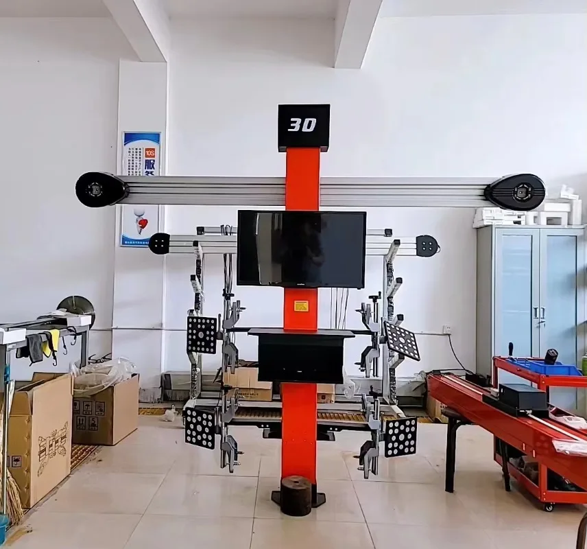 Picture 3: High Quality Automatic 3D Car Alignment Machine Global Multi-language Four-Wheel Alignment