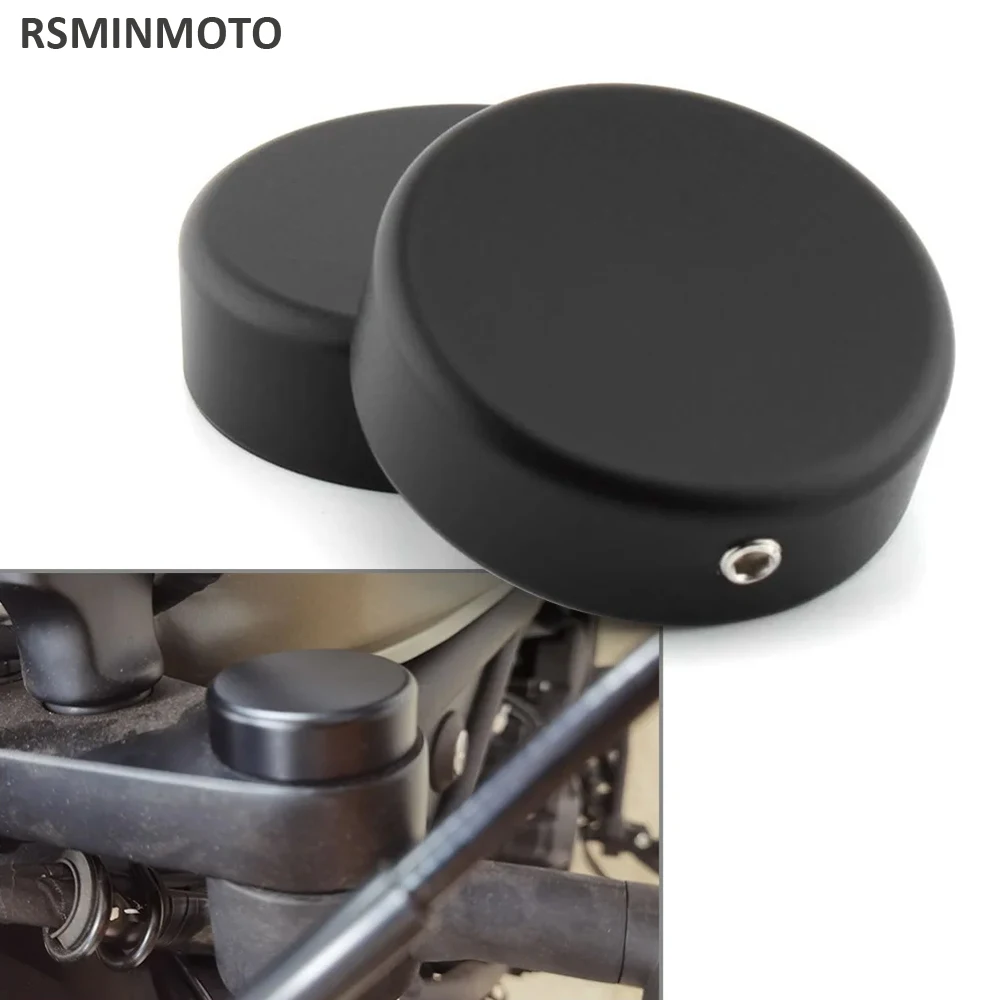

Motorcycle Upper Fork Stem Covers Cap For HONDA Rebel250 Rebel300 Rebel500 CMX300 CMX250 CMX500