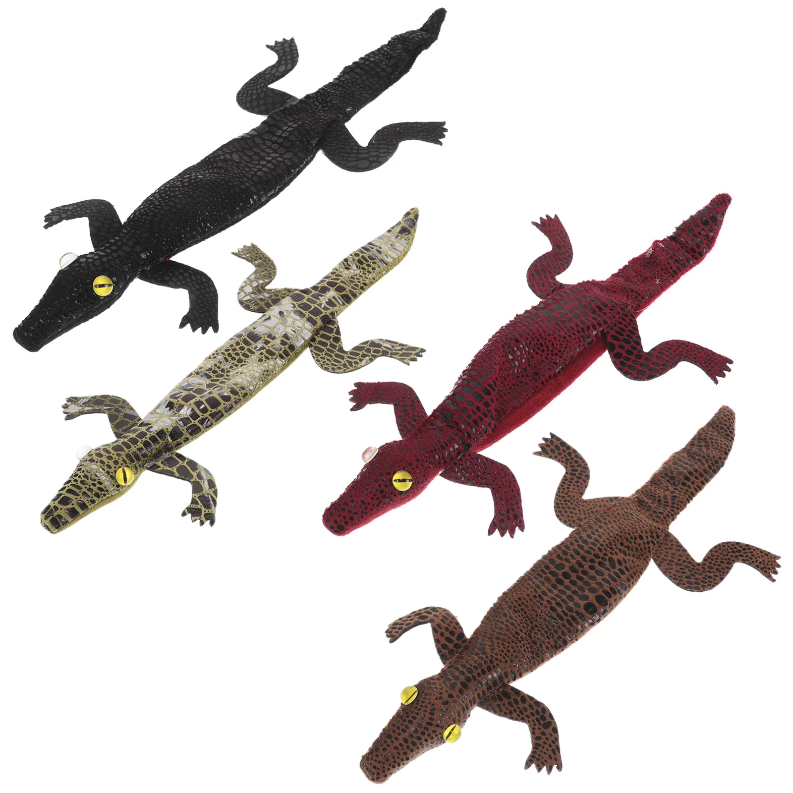 

4Pcs Slap Bracelets Realistic Animal Design Kids Halloween Jungle Party Favors Classroom Prizes Wristbands