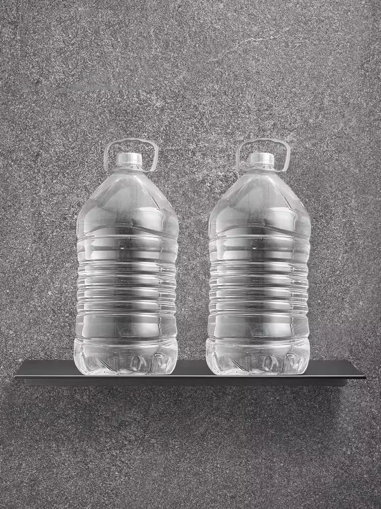โมเดิร์น Minimalist REST Room ชั้นวางของติดผนัง Monolayer วัสดุสแตนเลสชั้นลอยตกแต่งห้องนั่งเล่น