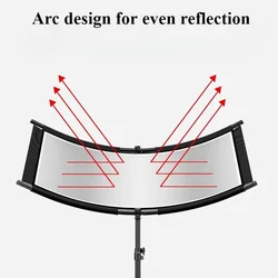 Photo Studio Kits U-type Reflector With Tripod Option for Photo Studio Studio Kits Photography Accessories