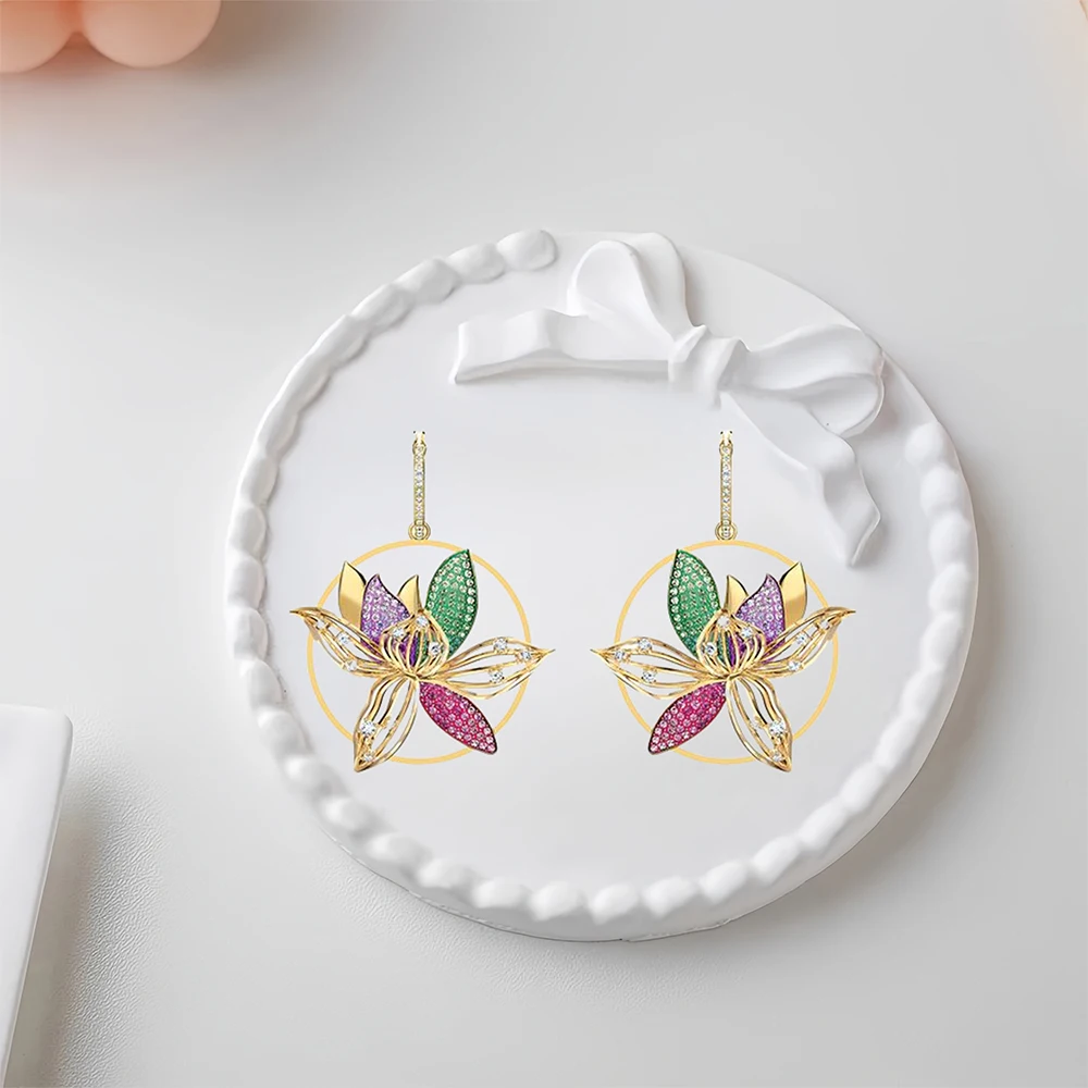 

2025 Hot Selling Brand Women's Earrings Simple, Fashionable, Luxurious Jewelry Suitable for Gifting To Friends