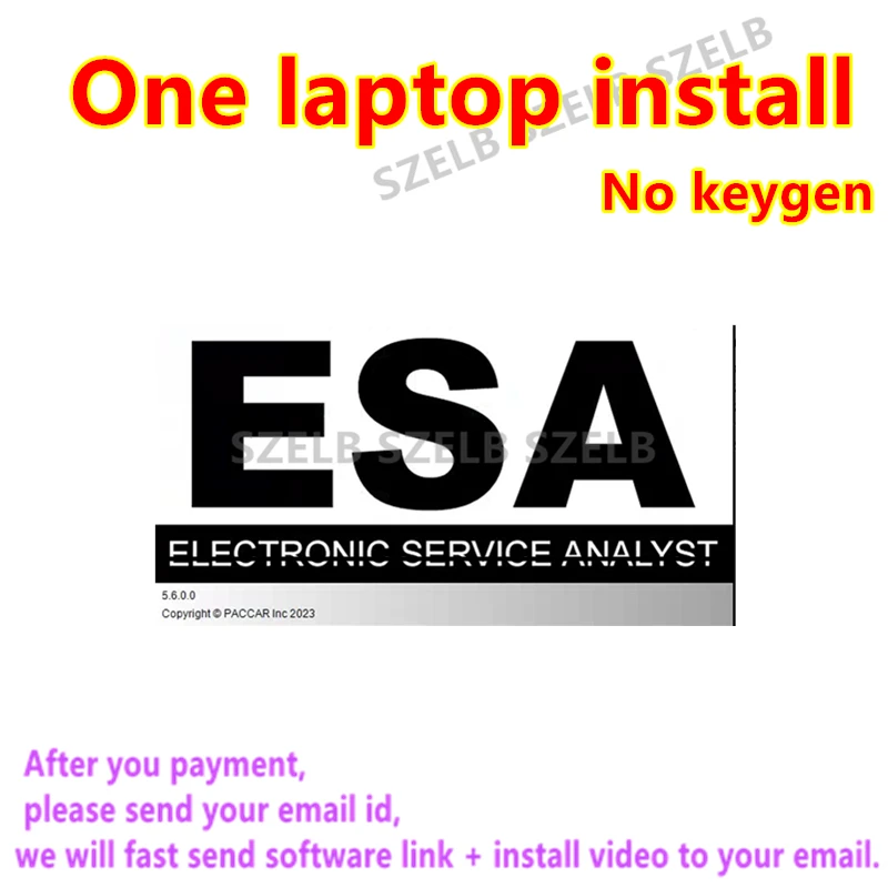 Variant: one laptop install