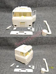 3d Print Truck Cab Kit International Transtar 1/14 For Fmx Static Dot Model JDM Tamiya Lesu Lxy Scaleclub