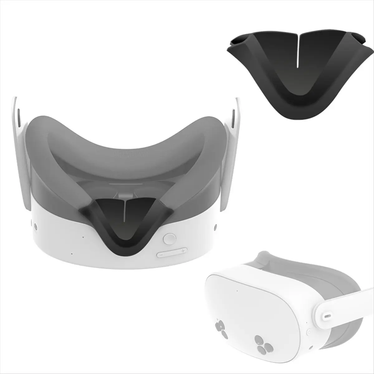Fashion For 3S Silicone Nose Pad VR Headset Anti-Sweat Replacement Nose Cover for 3S VR Accessories