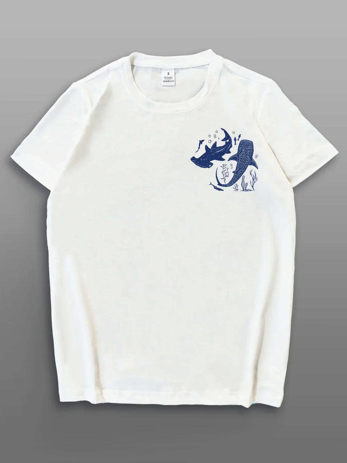 

Футболка, летняя модная базовая футболка с ручной росписью и принтом, женская повседневная футболка с 0-образным вырезом и короткими рукавами, большой топ, пуловер