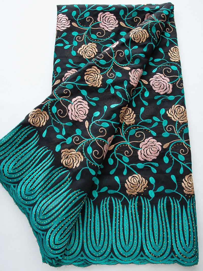 Zhenguiru Dry Lace Fabric 2024 Embroidered Cotton Lace Fabric High Quality African Lace Fabric Nigerian Dress for Women A3581