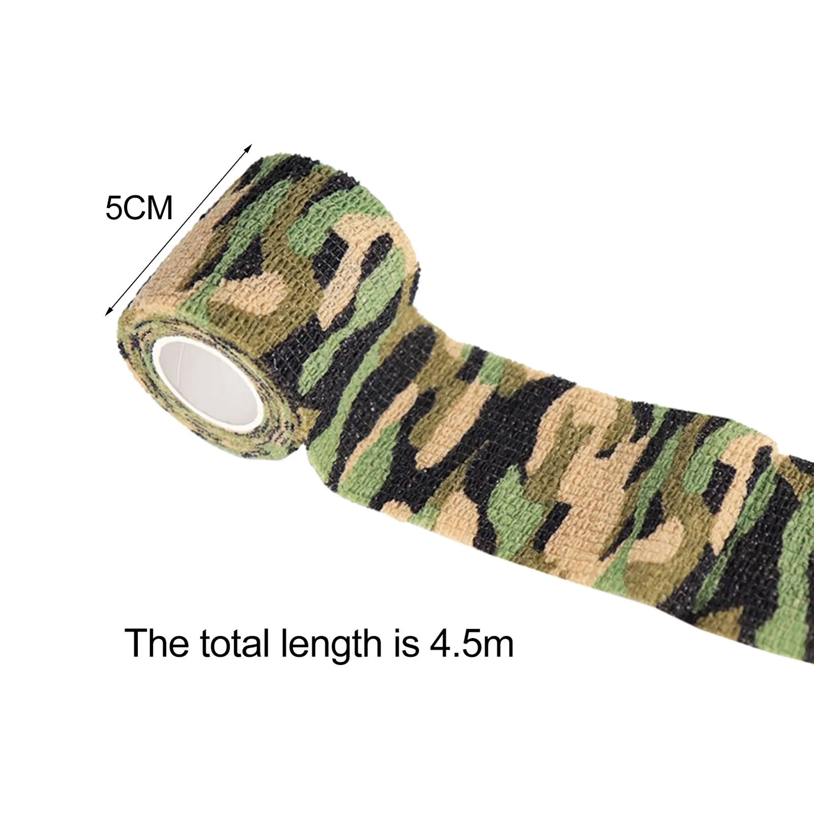 Camouflage Form Reusable Polyester Self Cling Camo Hunting Rifle Fabric Tape Waterproof Wrap Outdoor Camping Auxiliary Tools