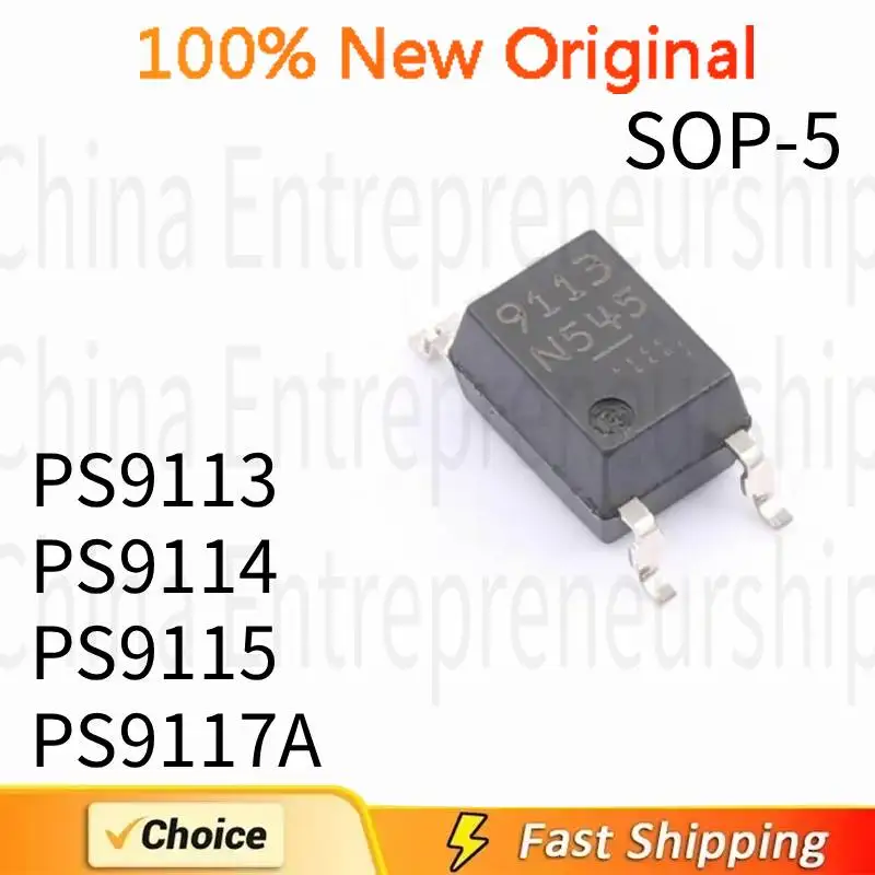5 PCS SOP-5 PS9113 PS9114 PS9115 PS9117A SOP-5 SMD Logic output optocoupler 100%Quality Original/Quick delivery