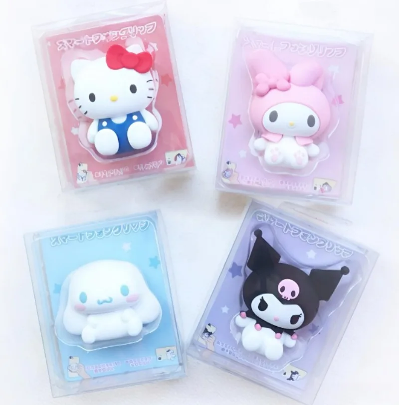 

Kawaii Hello Kitty Stand Cute Cartoon Magnetic Lazy Artifact Desktop Decoration Travel Women Supplies Student Gift Wholesale