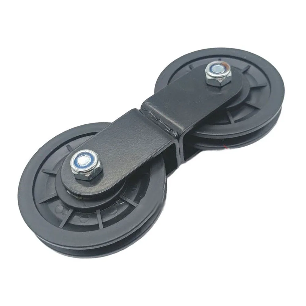 Double-Row Figure-8 Pulley Wheel For Fitness Equipment 70/88/90mm Alu/Plastic Fitness Equipment Accessories