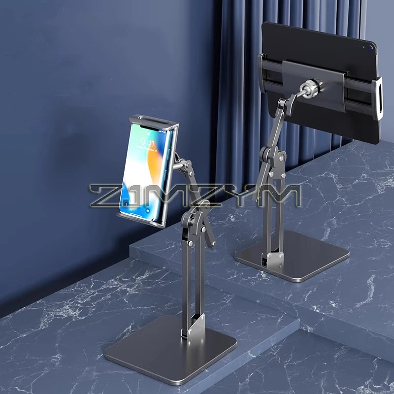 휴대폰 태블릿 거치대 마운트 스탠드, 책상 휴대폰 거치대, 유연한 암 클램프 클립, 촬영 녹화용
