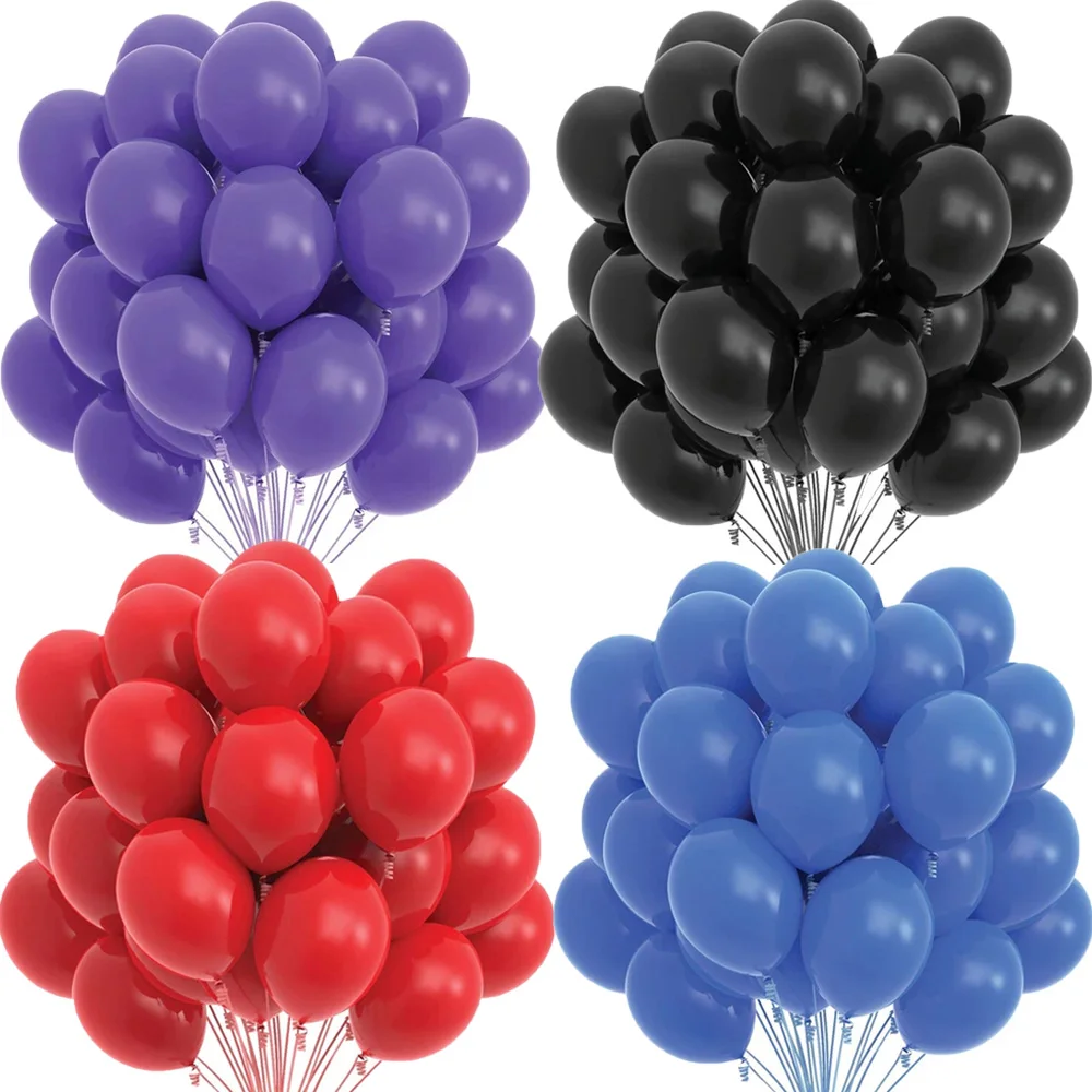 10 sztuk 5 cali czerwony czarny różowy niebieski lateksowy żółty balon dekoracja urodzinowa dekoracje ślubne dla dorosłych hel Globos Baby Shower