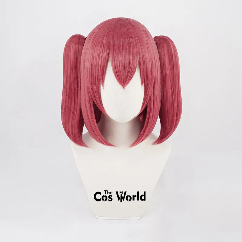 ラブライブサンシャイン Aqours 黒澤ルビー 30 センチメートルショートハロウィンアニメコスプレウィッグ人工毛 + ウィッグキャップ