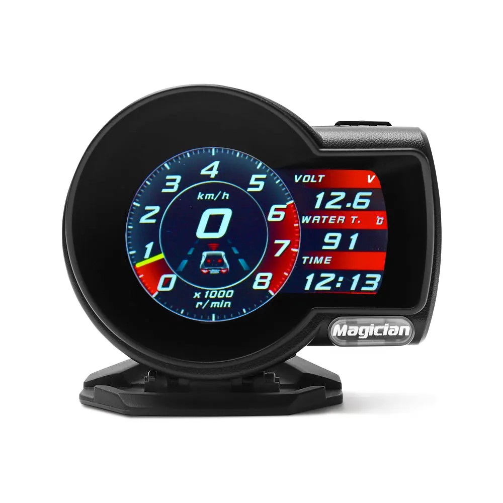 Magician F835 Plus OBD2 Gauge Head Up Display Car Digital Boost