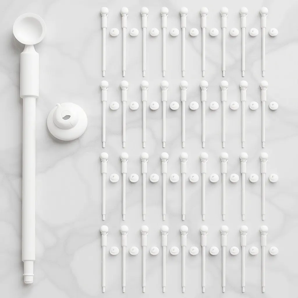 100pcs Diy Windmill Parts For Garden Yard Decor Replacement Rods Sticks Durable Outdoor Wind Spinner Accessories Frame Pole