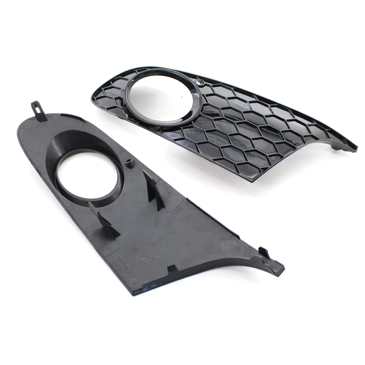 

A73Q-1Pair Front Bumper Fog Lights Cover Fog Lamp Grilles For Golf 6 VI MK6 2009-2013 5K0853665 5K0853666
