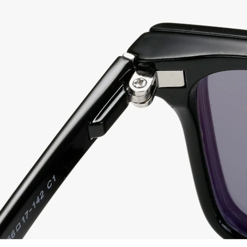 GJ OPTICIAN Versatile Magnet Adsorption Glasses Polarizing Clip Sunglasses New Men Anti Blue Light Prescription Myopia Glasses