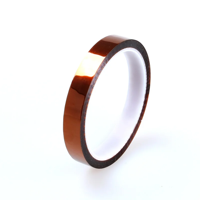 12mm 3D Printer Parts High Temperature Polyimide Insulating Thermal Insulation Adhesive Tape Resistant Heat BGA Kapton Tape