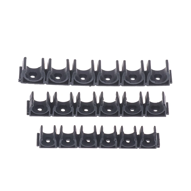 Pneumatic Tube Air Hose Fixing Clamp 6 Way 4/6/8/10/12/14/16/18/20MM Water Pipe Holder Gas Compressor Tubing Diversion Flow Clip