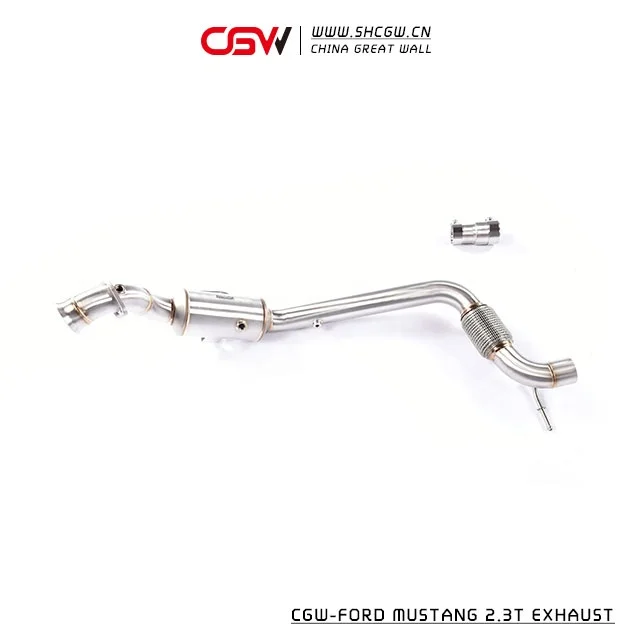 Distribution Price Stainless Steel High Performance Exhaust Downpipe System for   2.3T Header